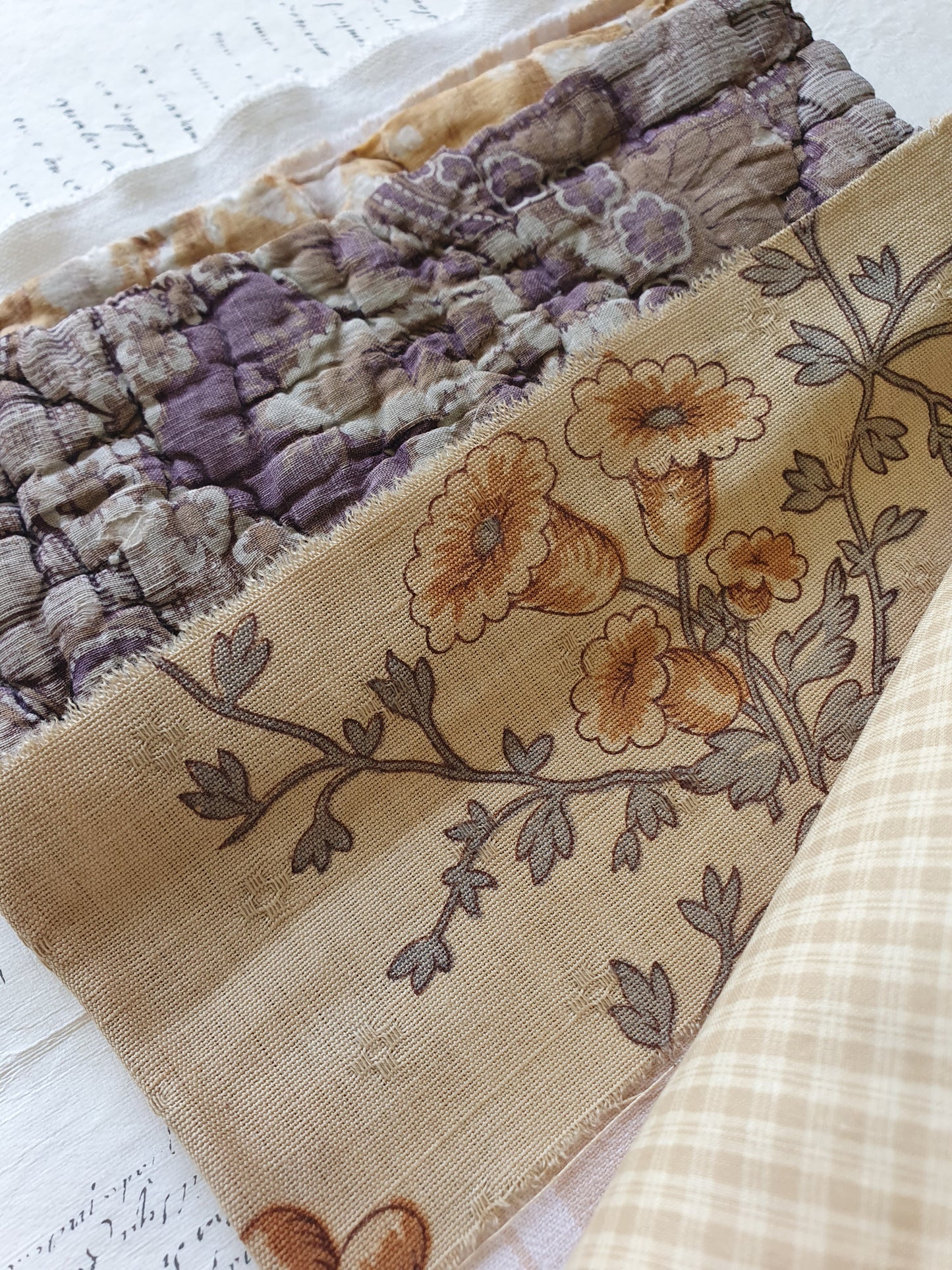 Antique French Buttercup Fabric Pack