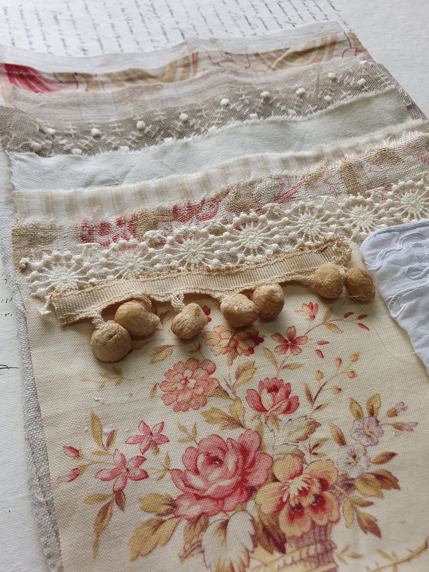 Antique French Natural Fabric Pack II