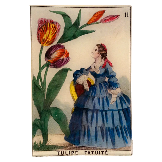 John Derian 'Tulip Foolishness' 6 x 9" Rectangle Tray