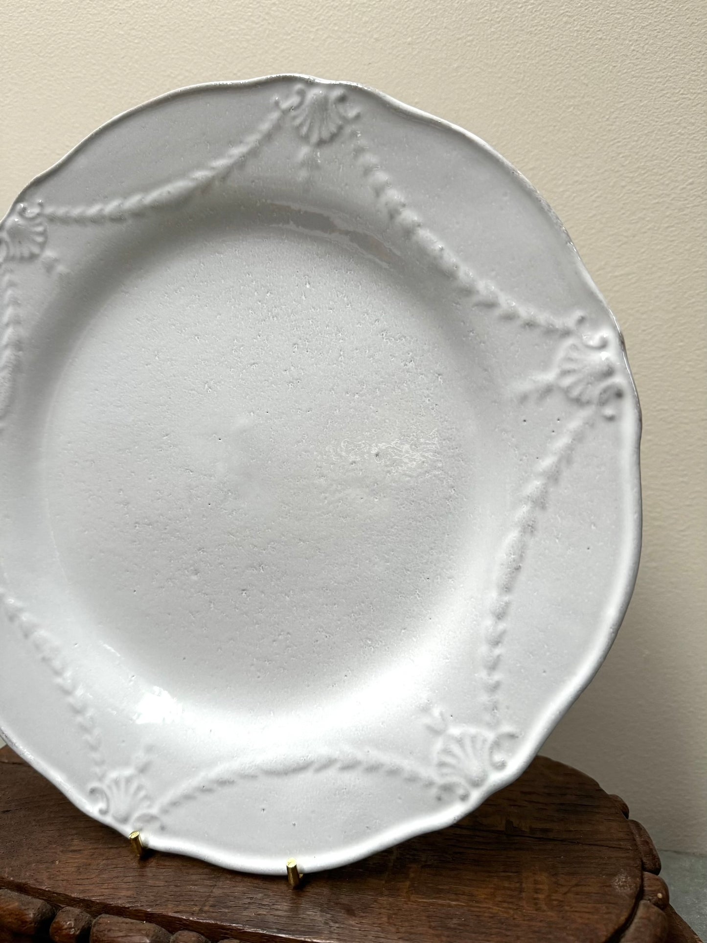 Astier de Villatte Cambridge Dinner Plate