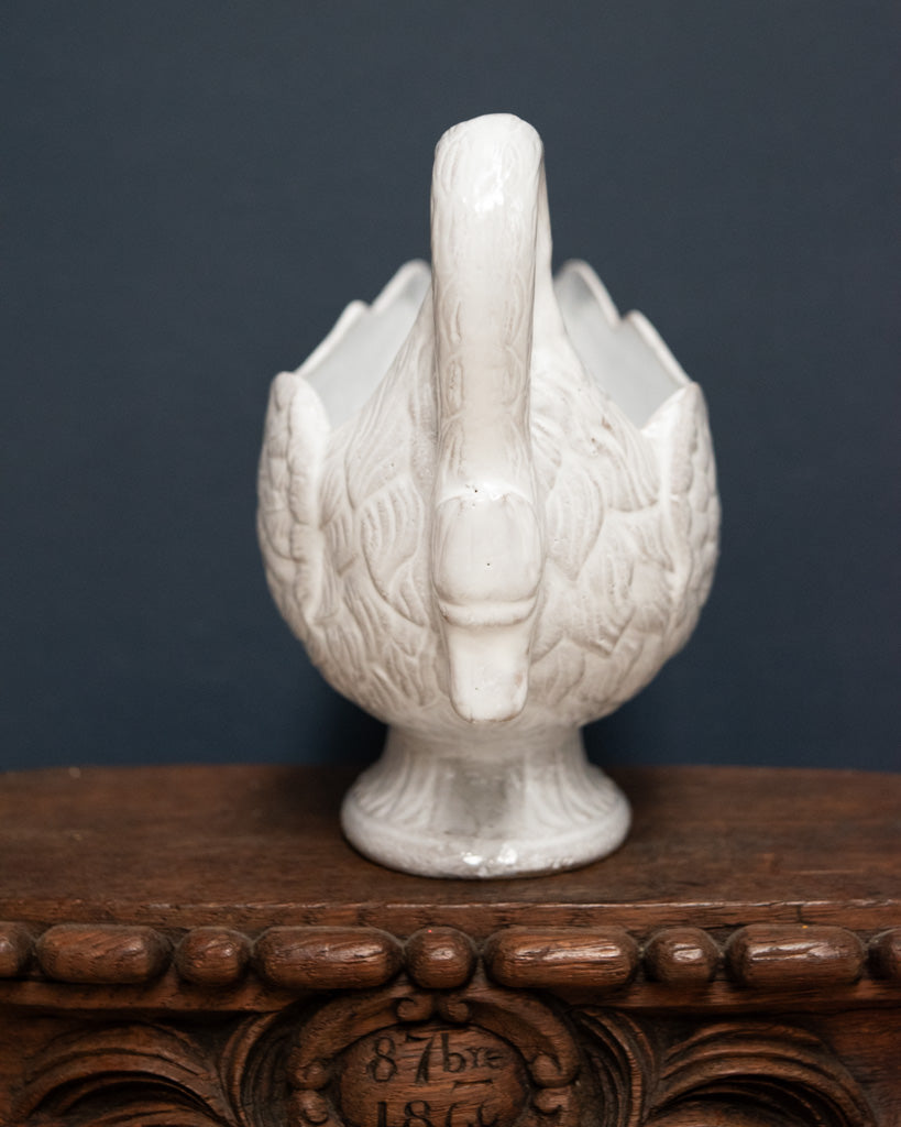 Astier de Villatte Cygne Swan Sauce Boat