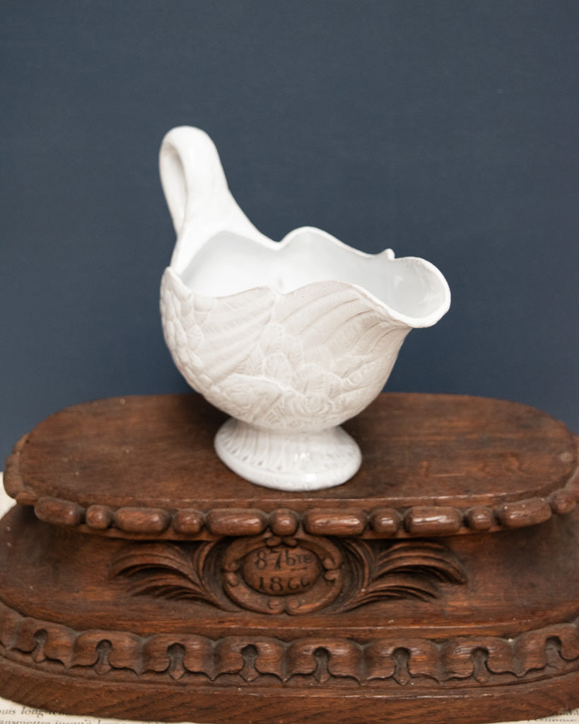 Astier de Villatte Cygne Swan Sauce Boat