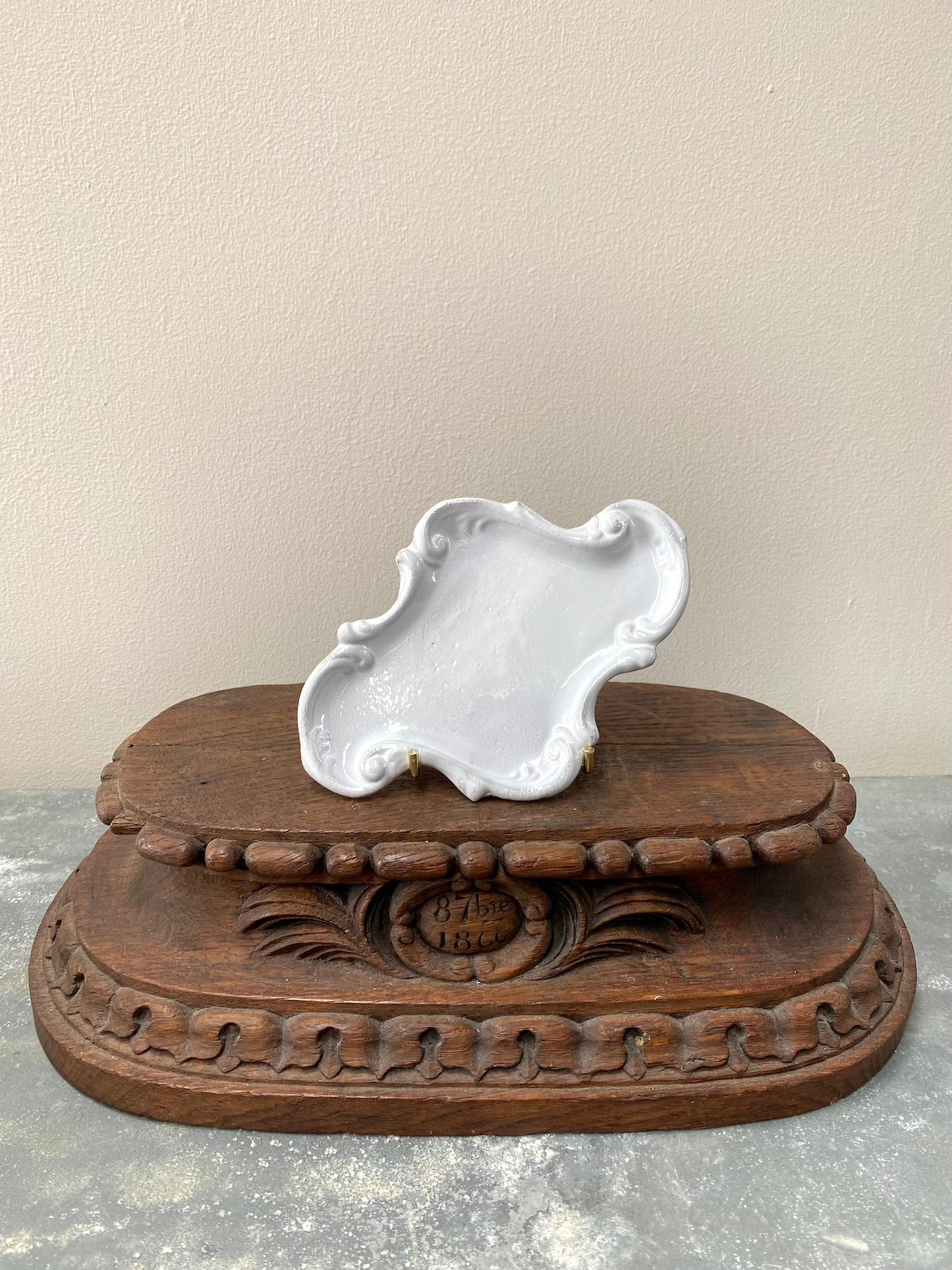 Astier de Villatte Dolly Concave Dish