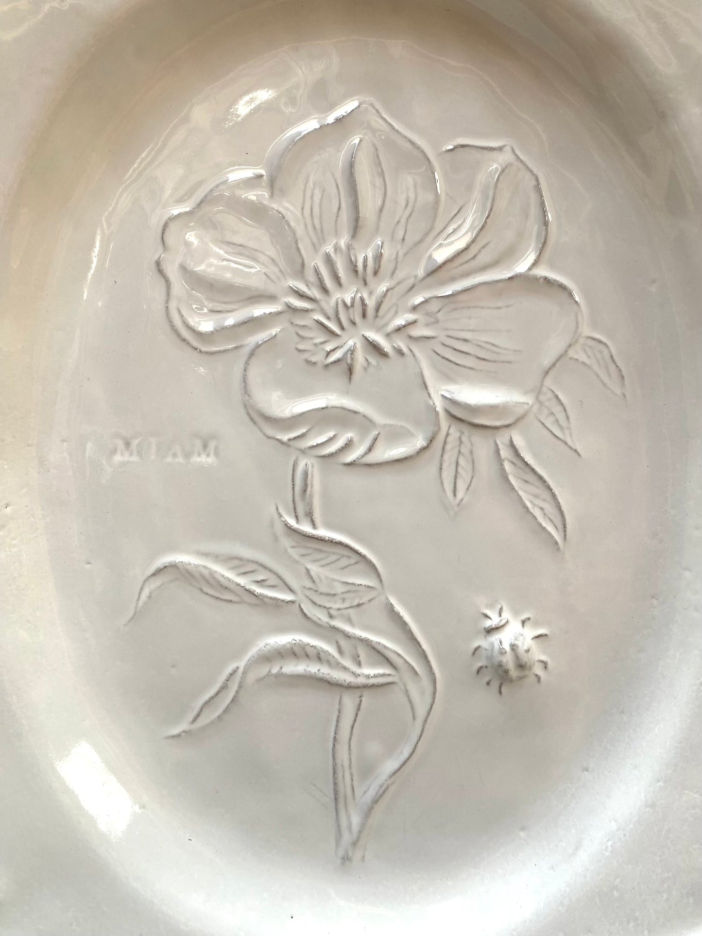 Astier de Villatte Fleurs Platter