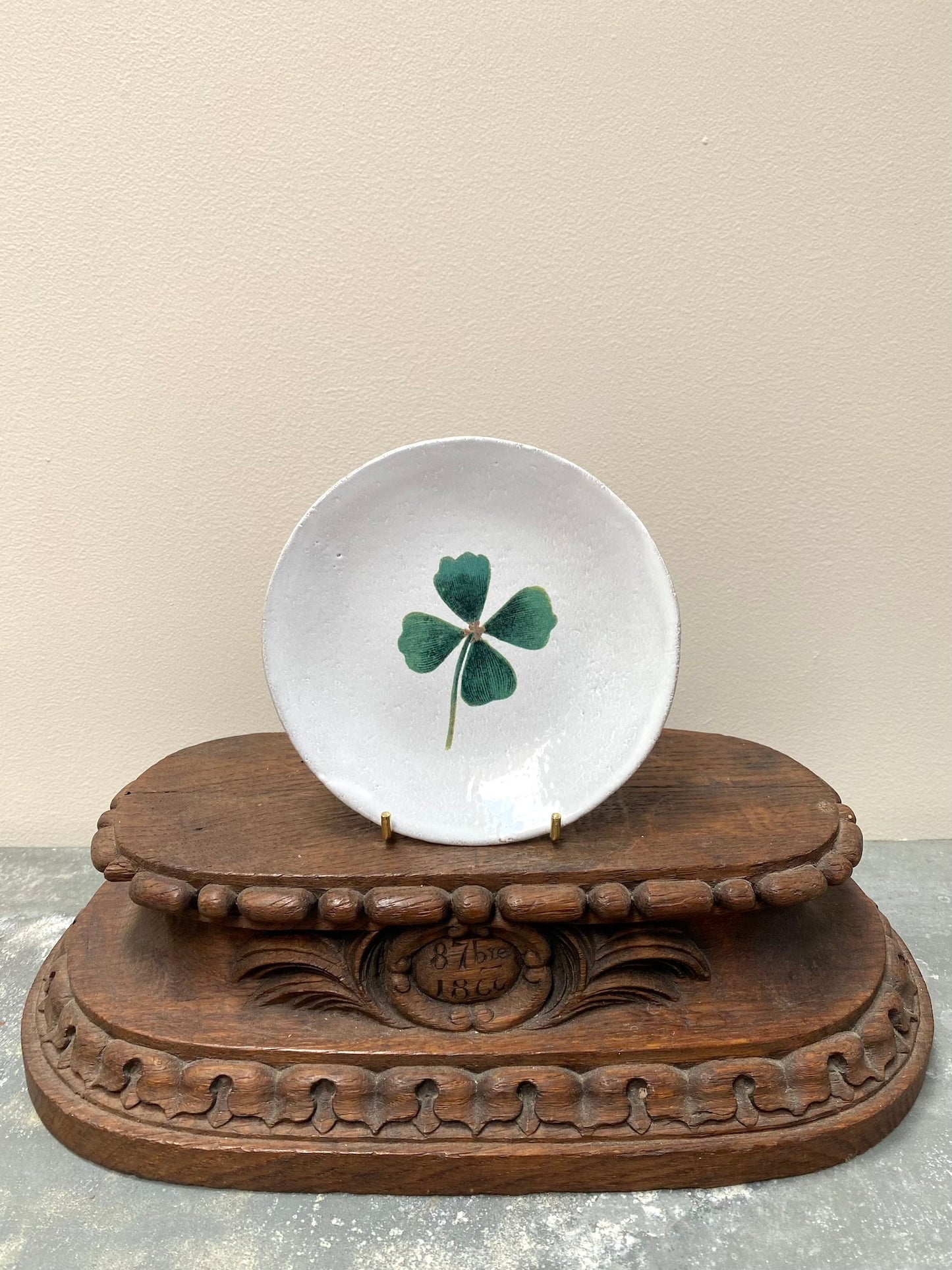 Astier de Villatte John Derian Clover Saucer