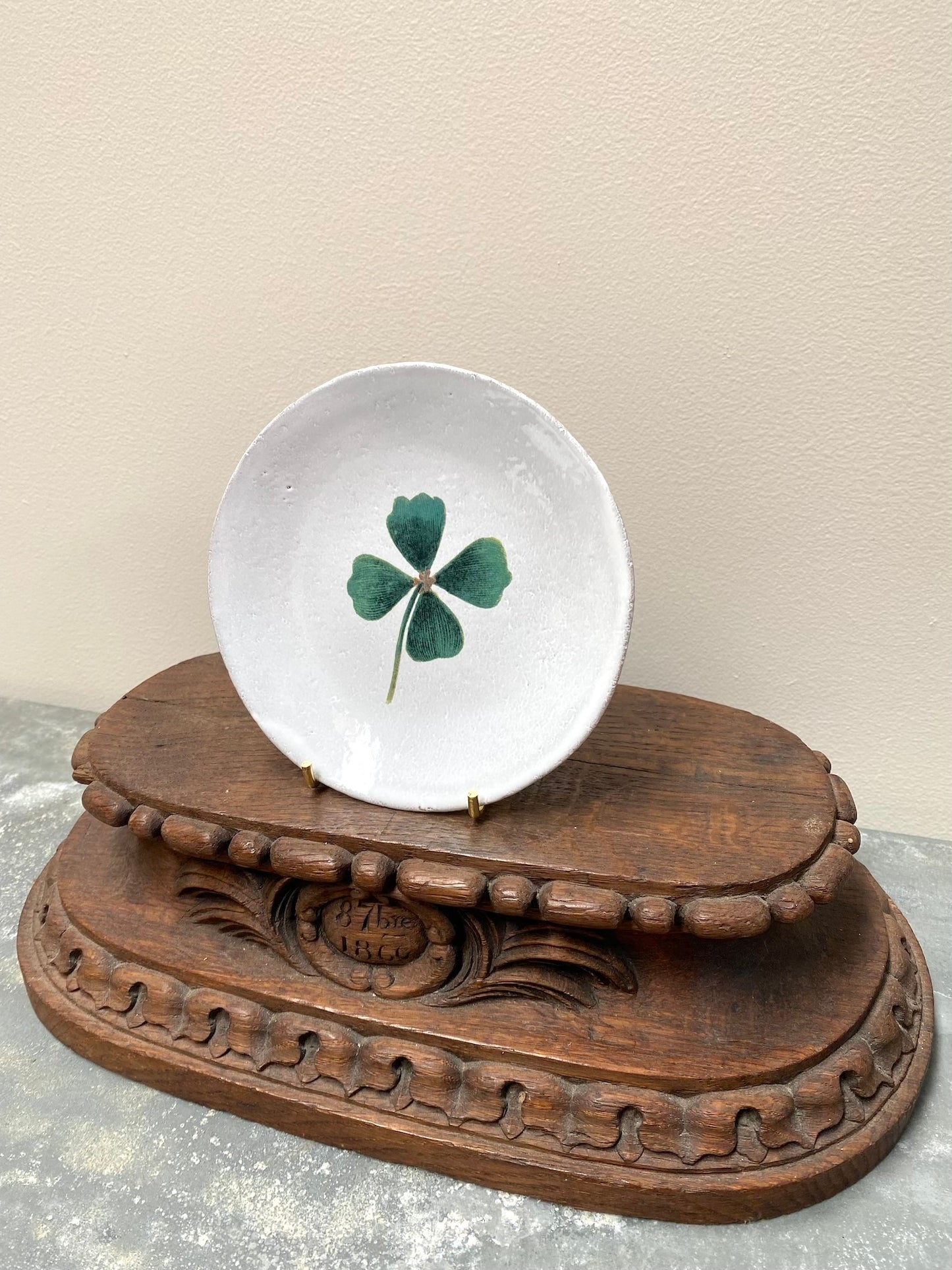 Astier de Villatte John Derian Clover Saucer