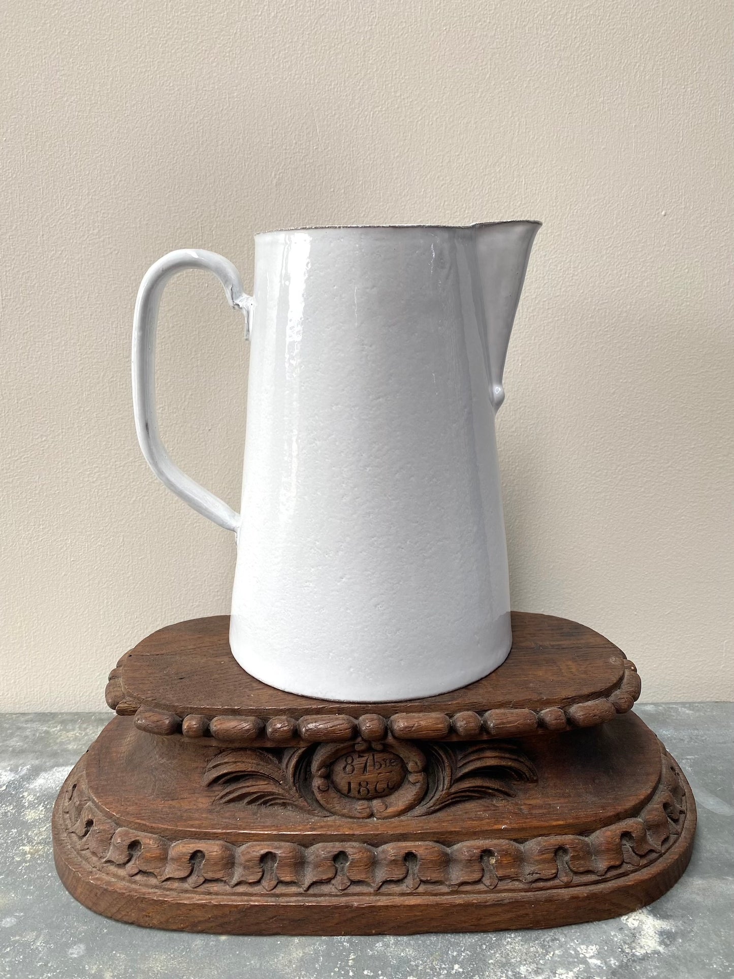 Astier de Villatte John Derian Painted Rose Pitcher