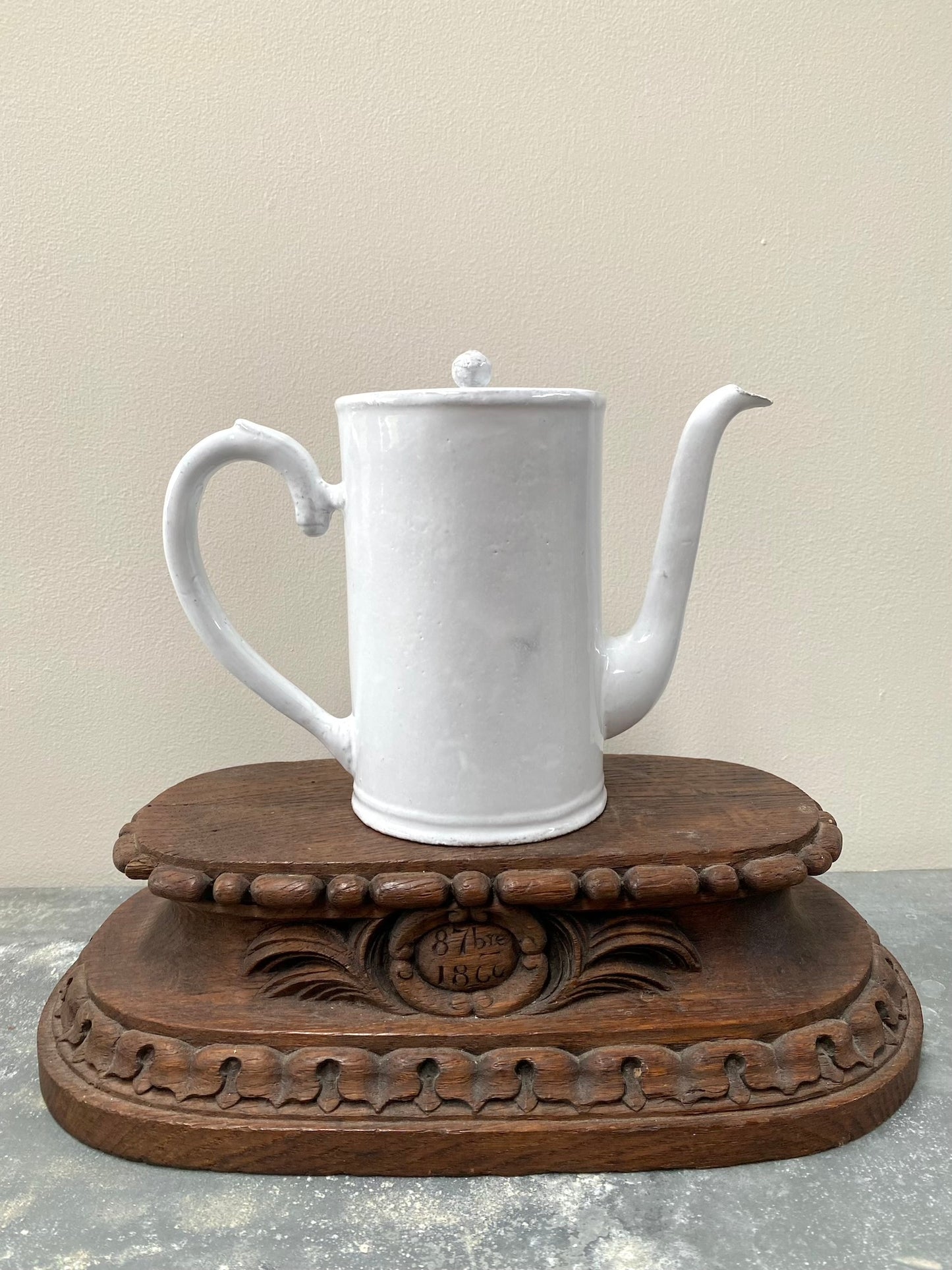 Astier de Villatte John Derian Red Star Phlox Coffee Pot