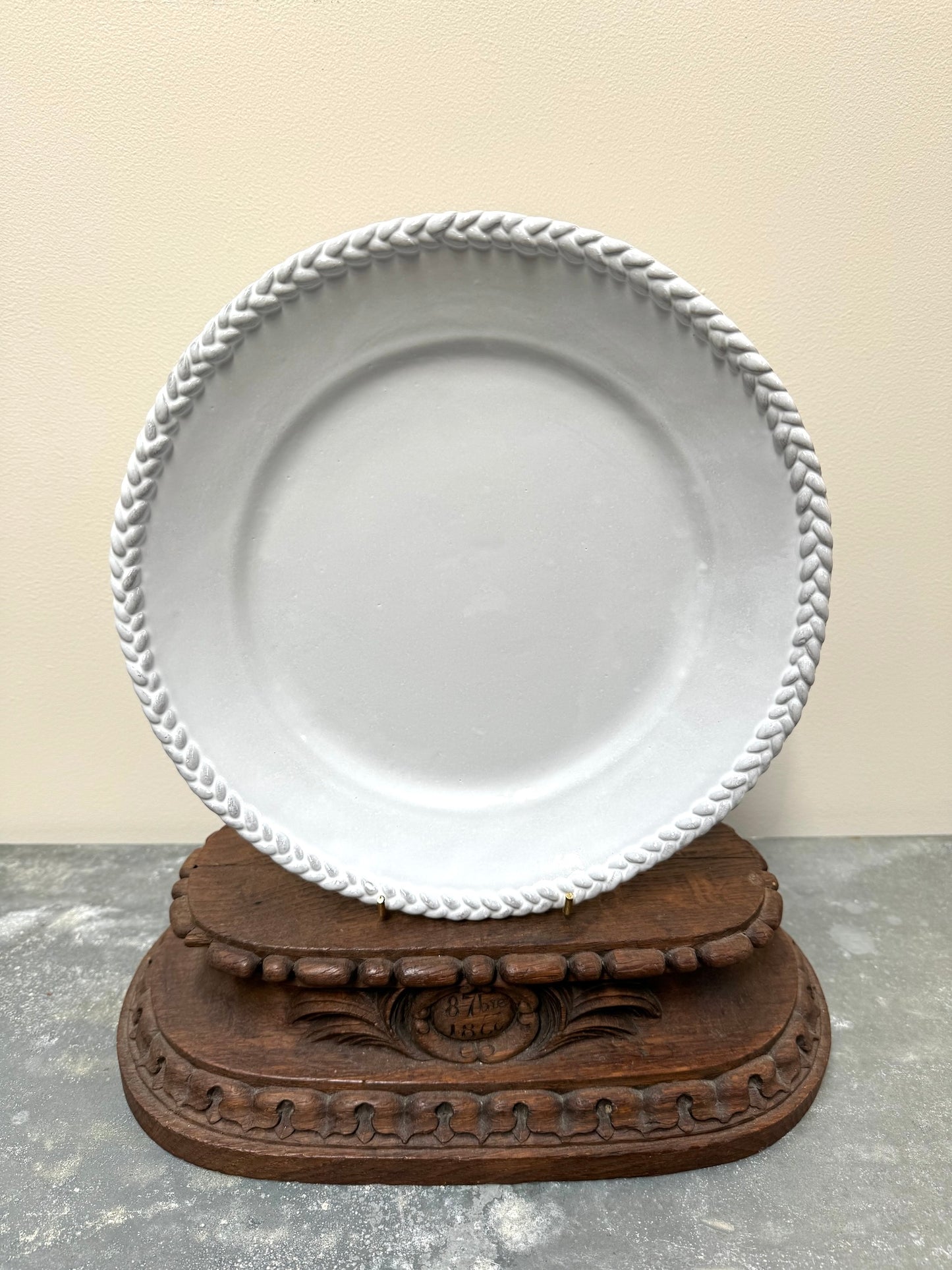 Astier de Villatte Josephine Dinner Plate