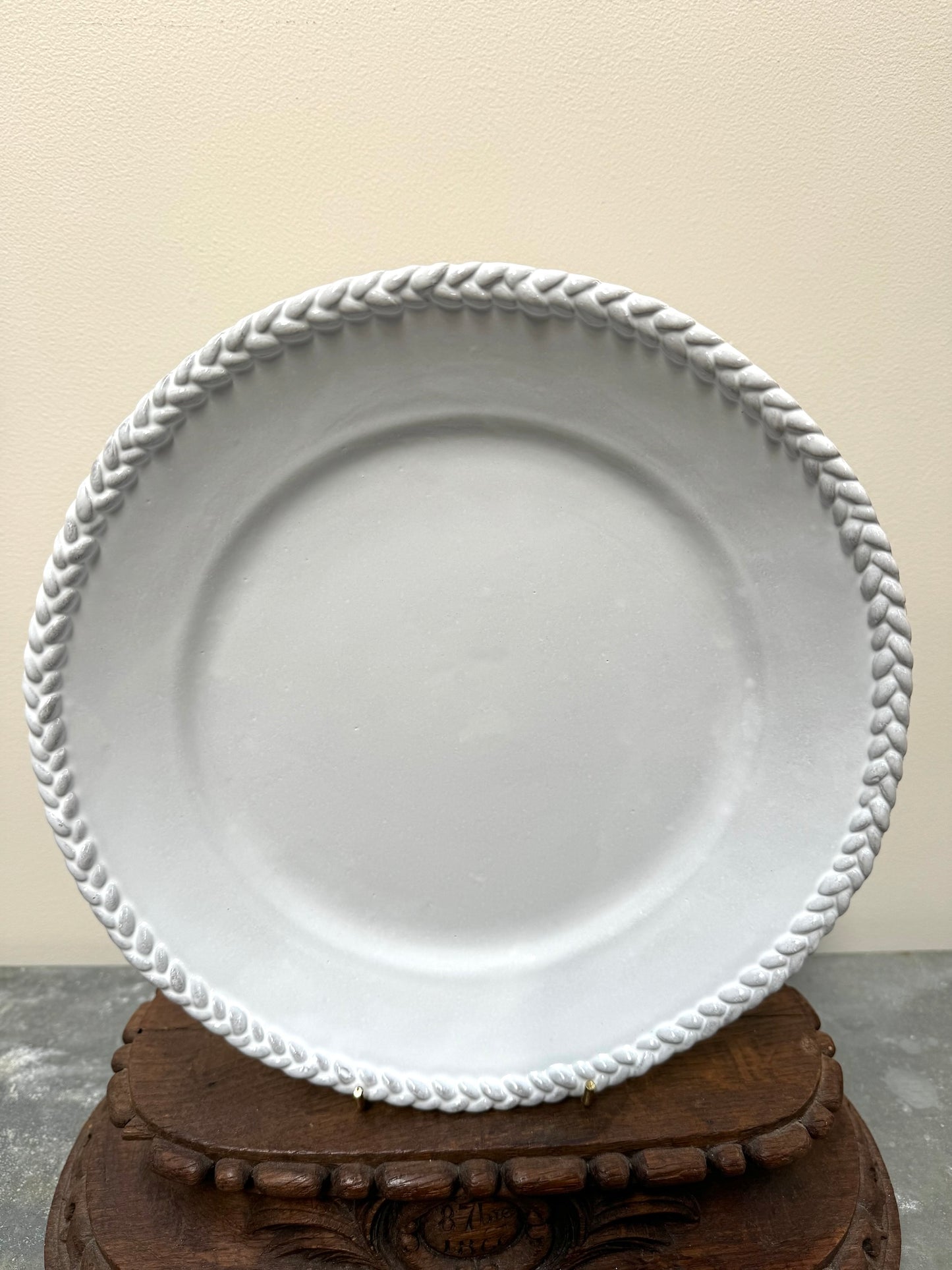 Astier de Villatte Josephine Dinner Plate