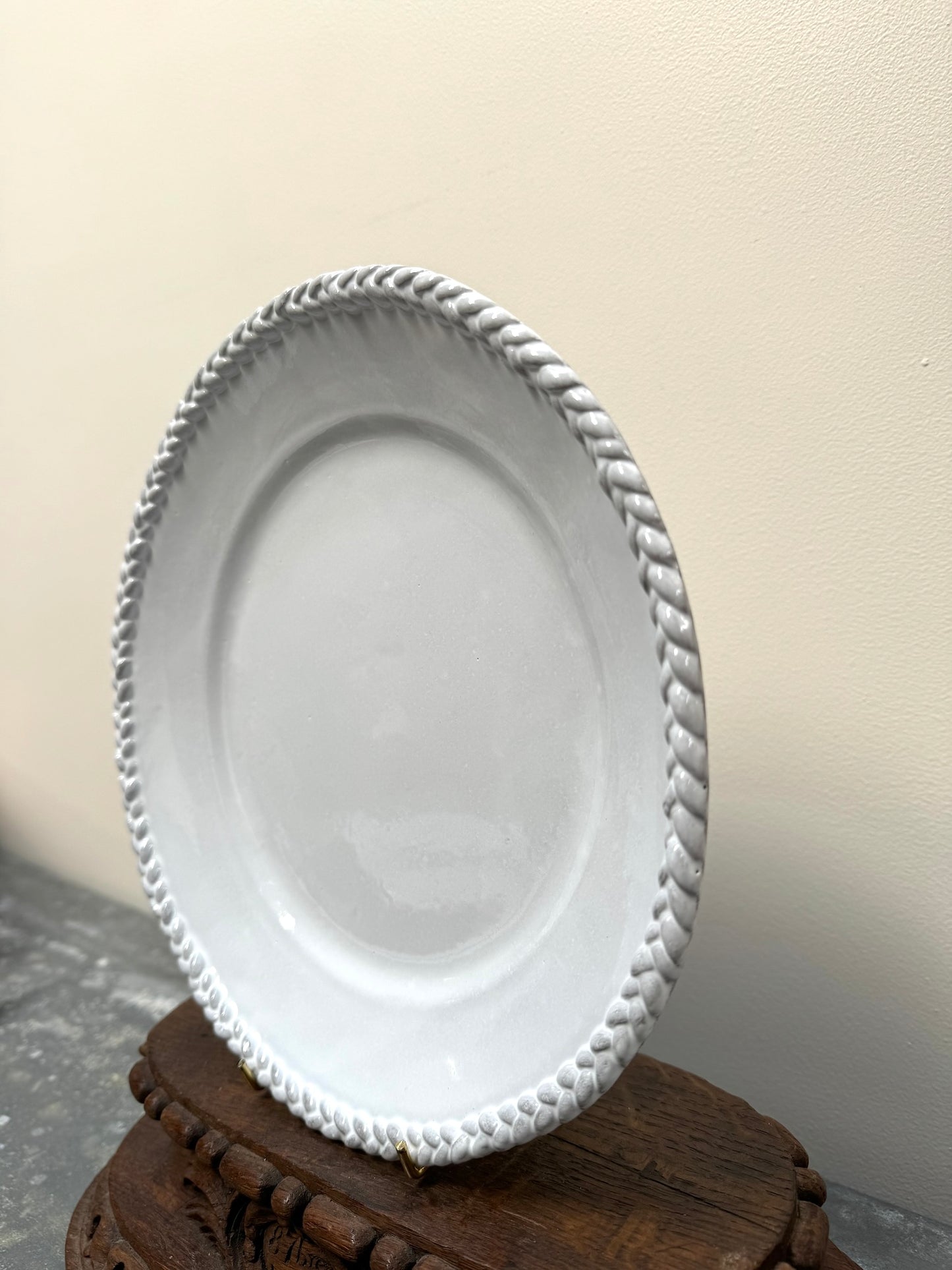 Astier de Villatte Josephine Dinner Plate