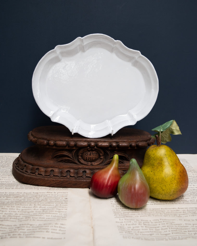 Astier de Villatte Large Rome Soup Plate