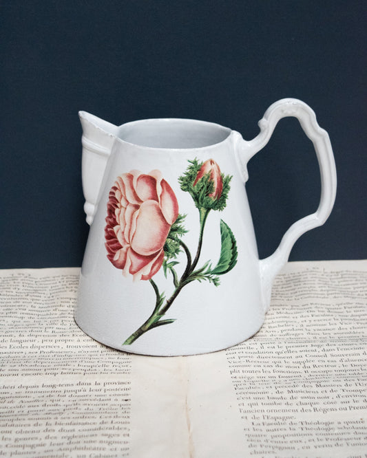 Astier de Villatte Moss Rose Vase