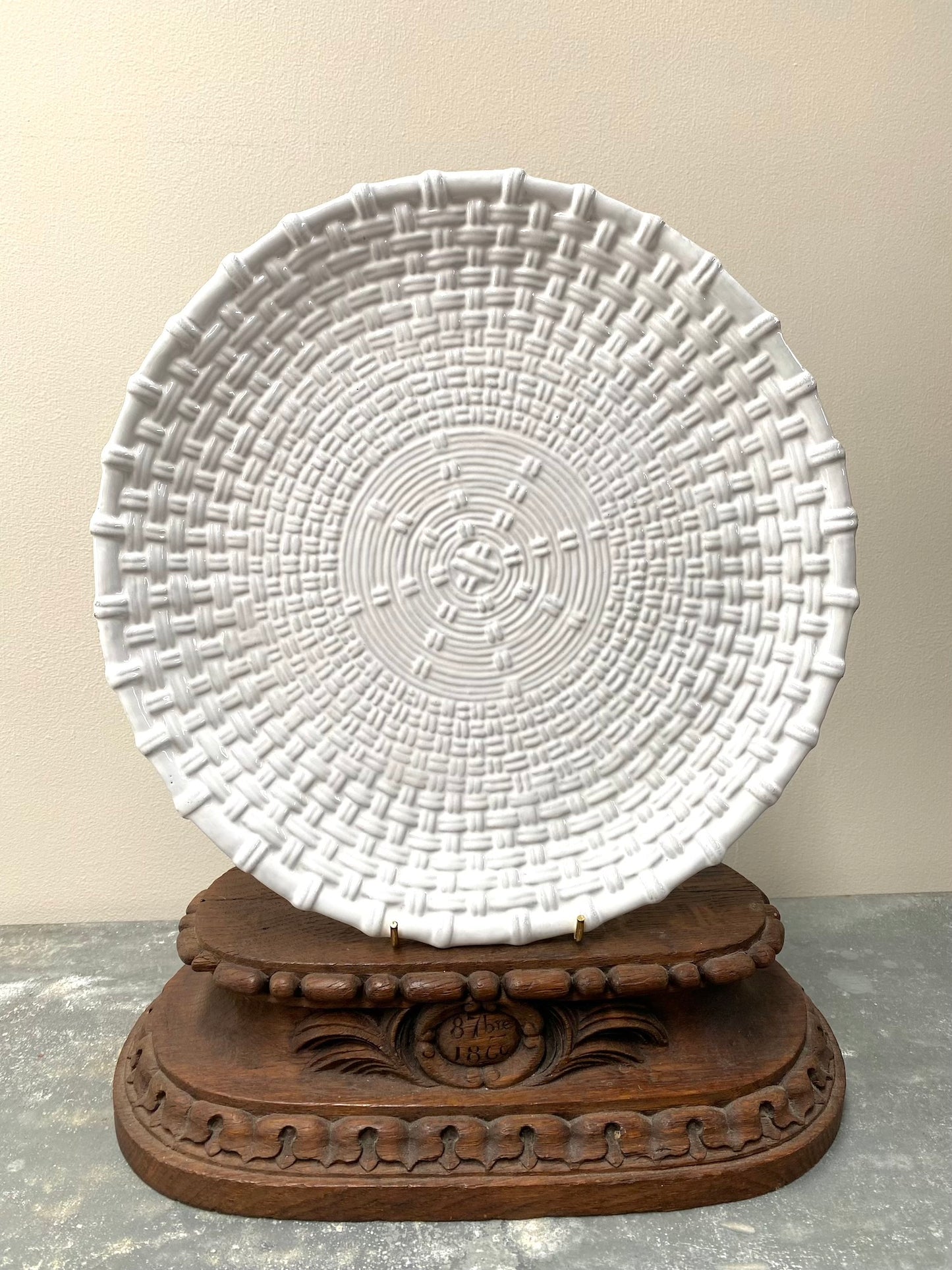 Astier de Villatte Panier Platter