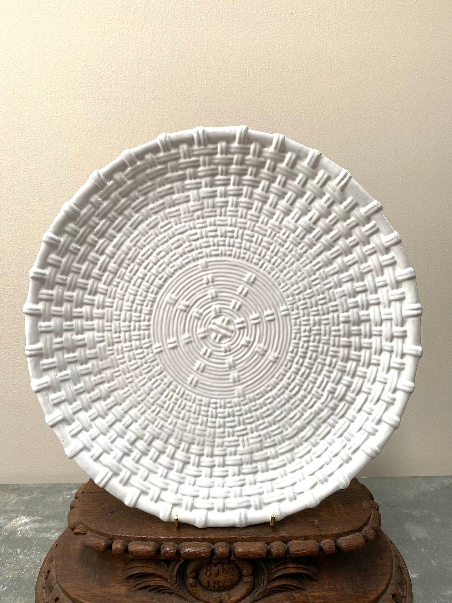 Astier de Villatte Panier Platter