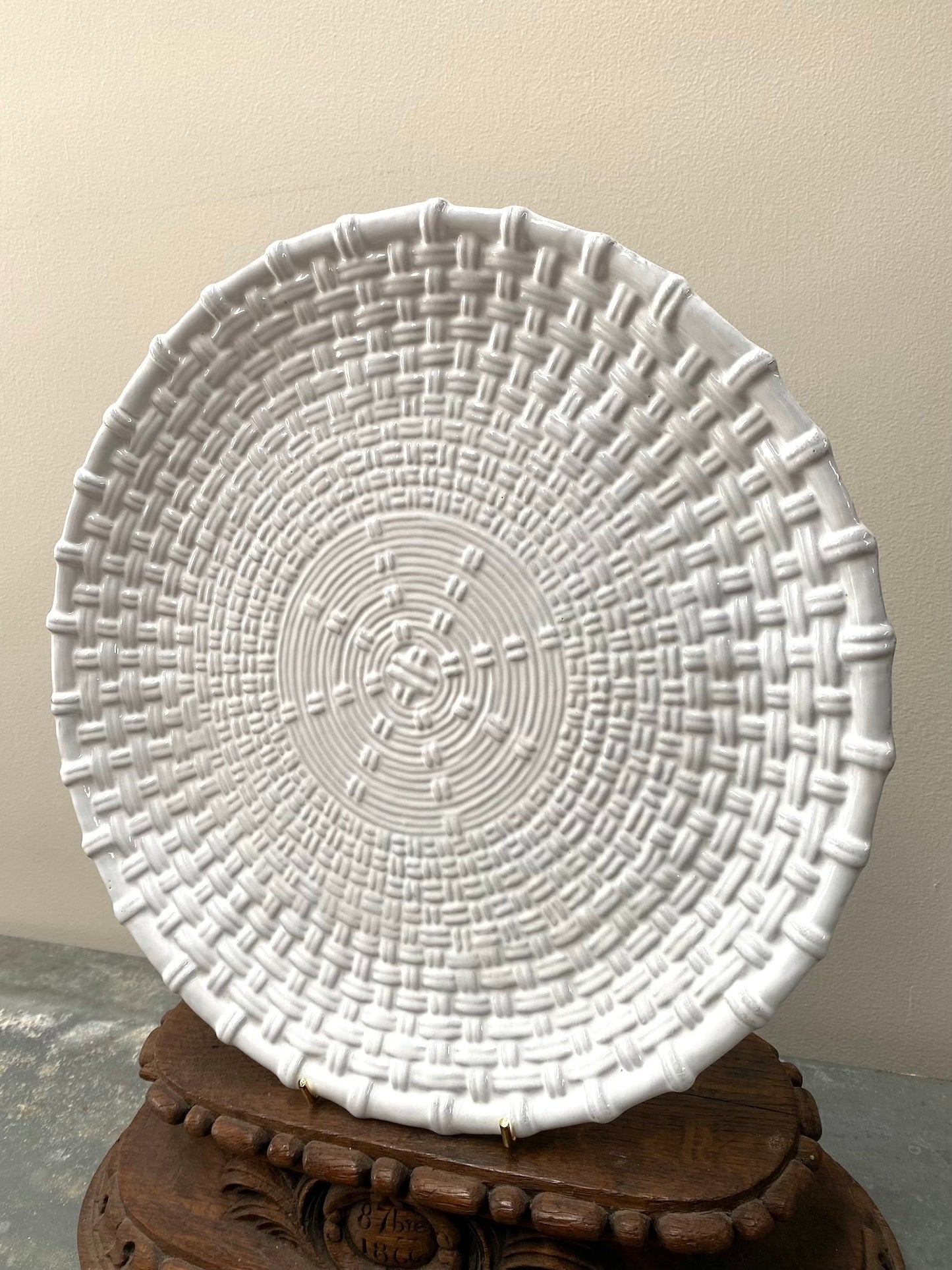 Astier de Villatte Panier Platter