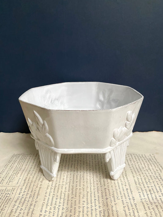 Astier de Villatte Pierre Footed Bowl