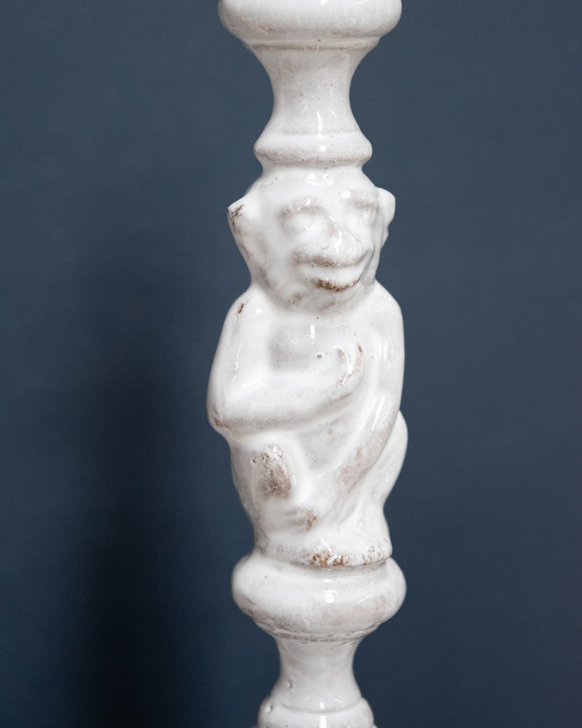 Astier de Villatte Singe Monkey Candlestick