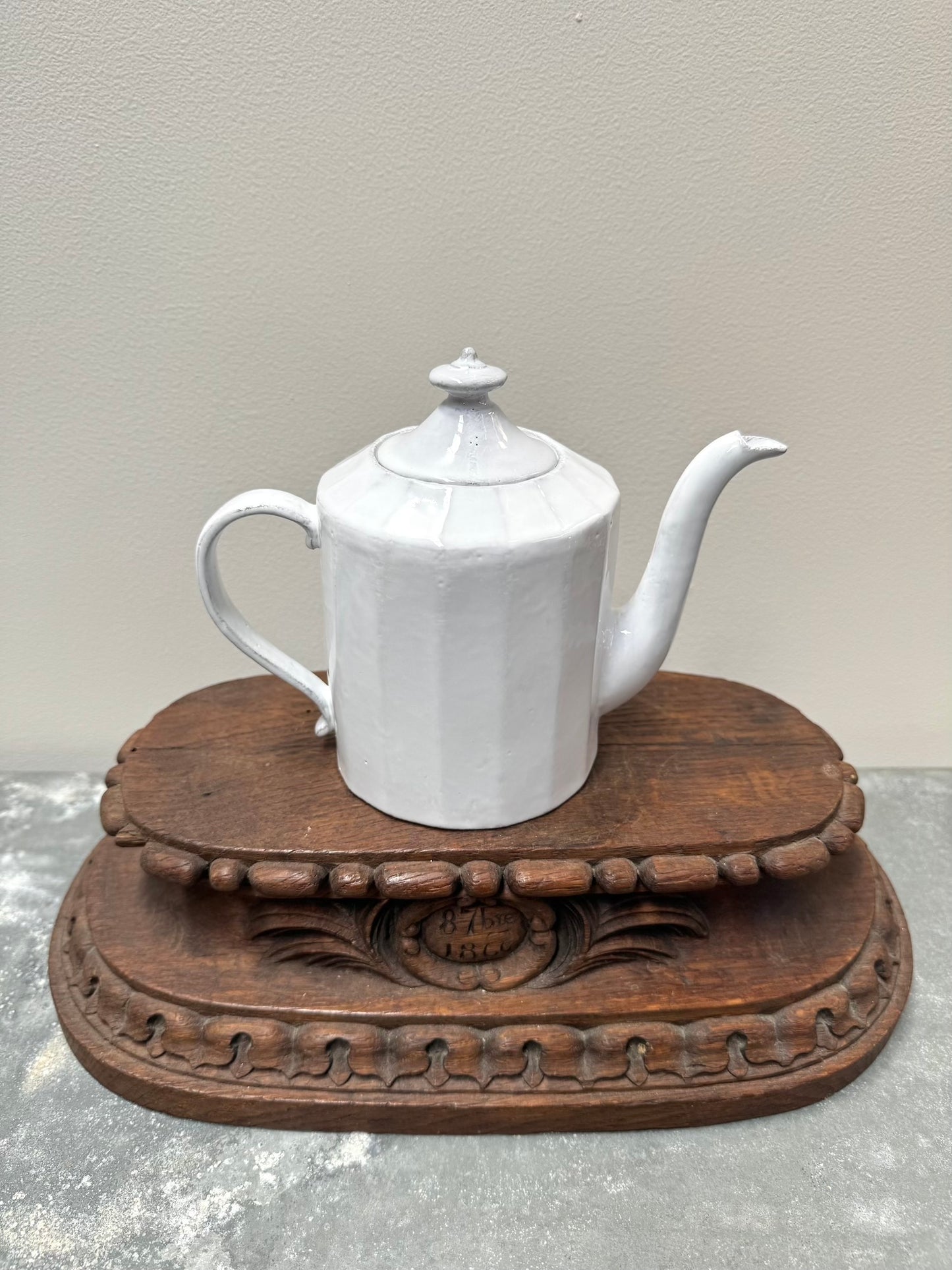 Astier de Villatte Small Octave Teapot