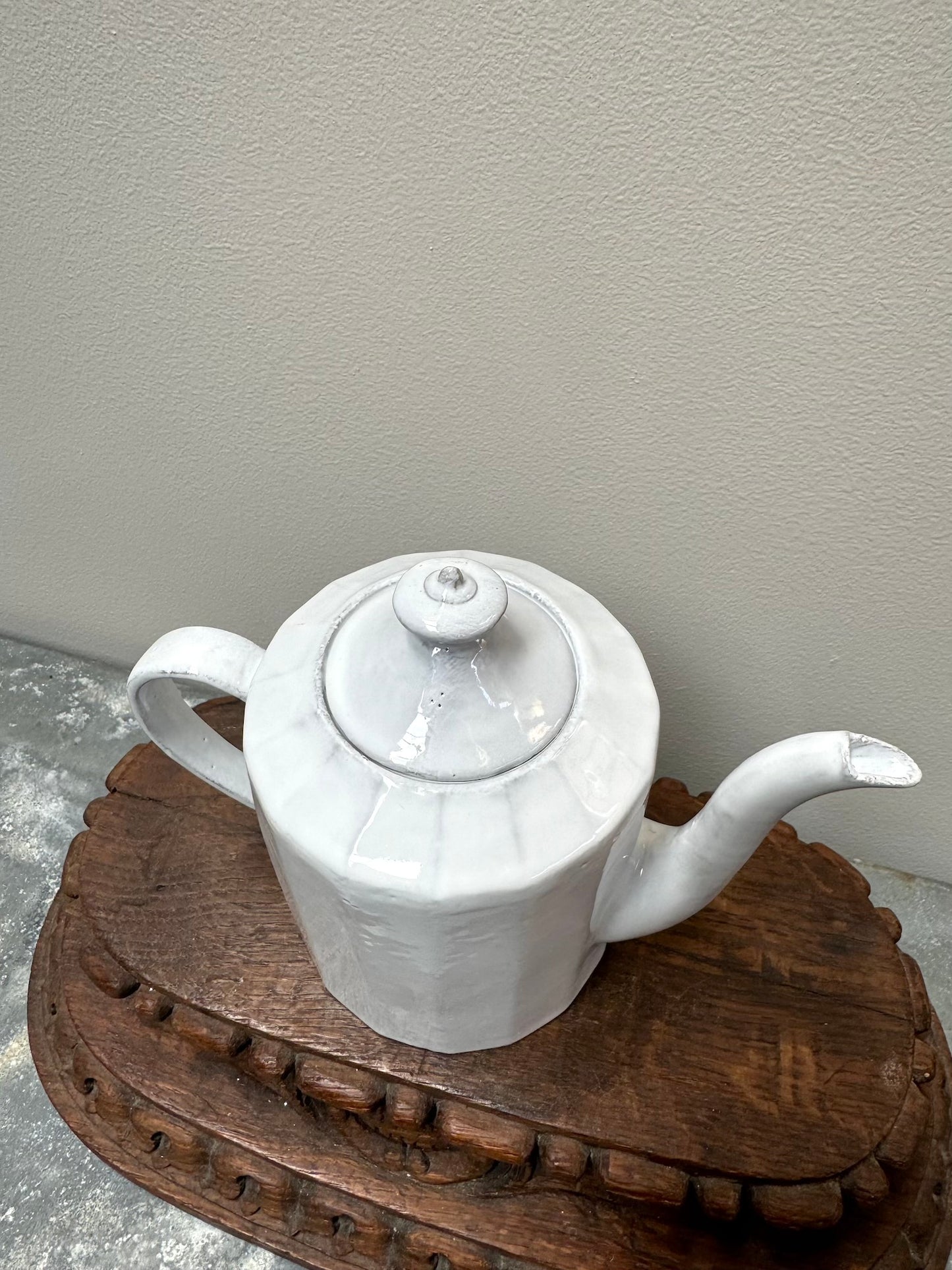 Astier de Villatte Small Octave Teapot