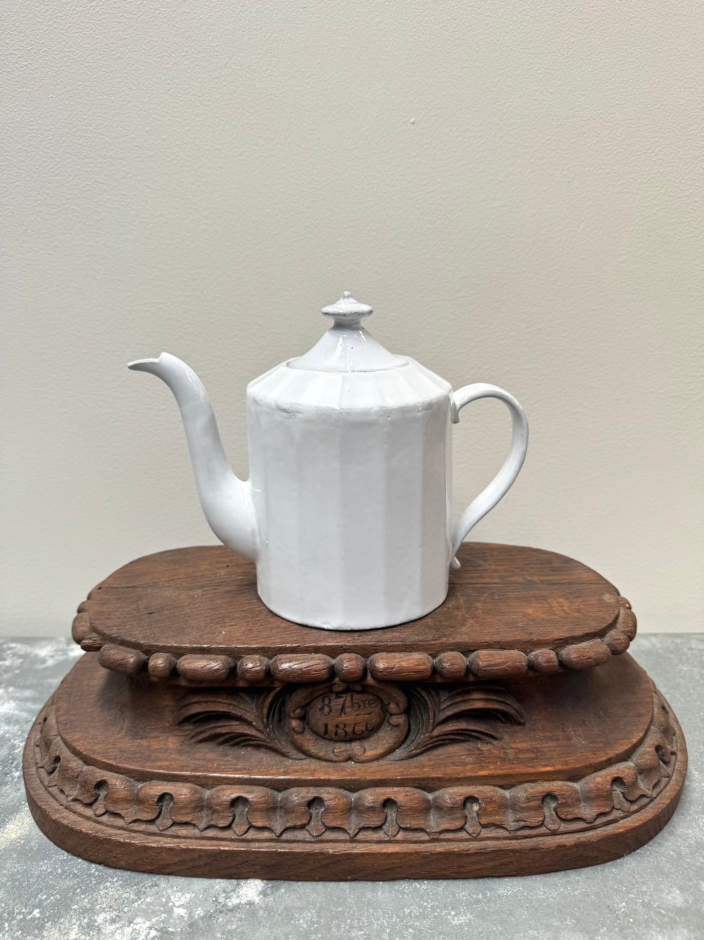 Astier de Villatte Small Octave Teapot