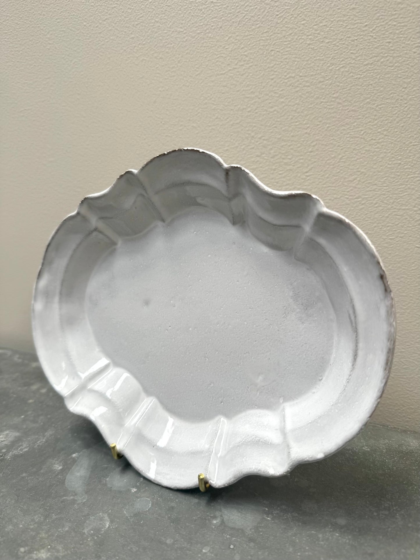 Astier de Villatte Small Rome Soup Plate