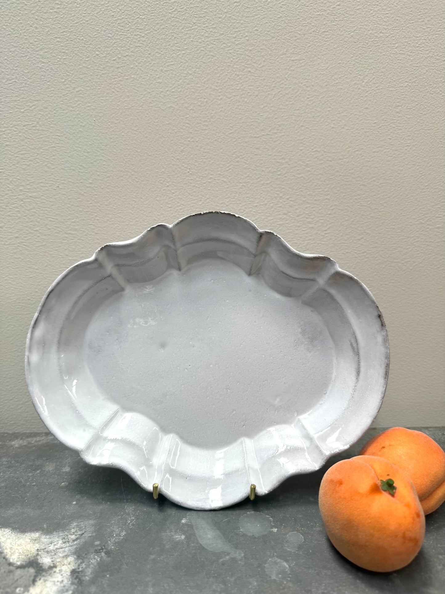 Astier de Villatte Small Rome Soup Plate