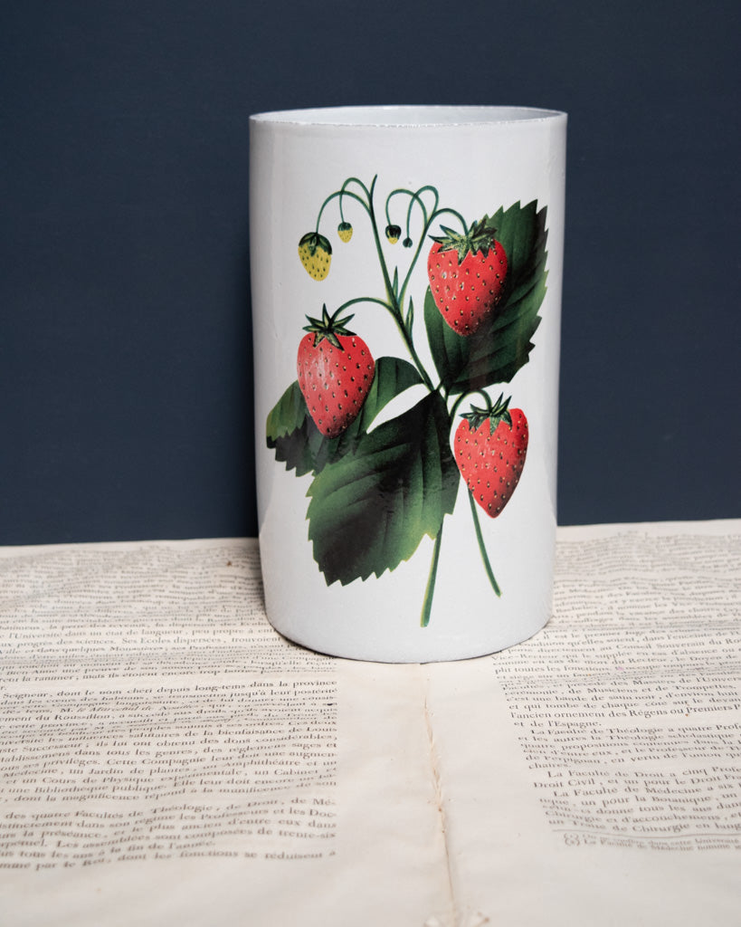 Astier de Villatte Strawberry Vase