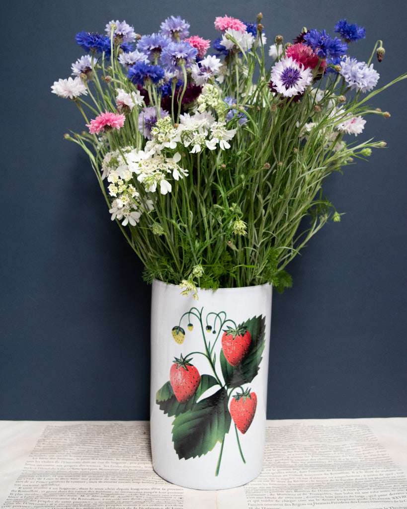 Astier de Villatte Strawberry Vase