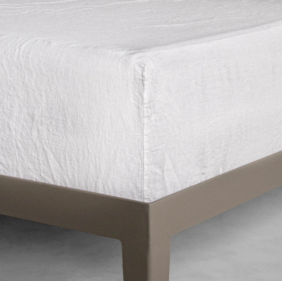 Hale Mercantile 'Basix' Linen Fitted Sheet