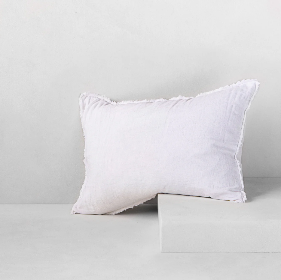 Hale Mercantile 'Flocca' Linen Standard Pillowcase