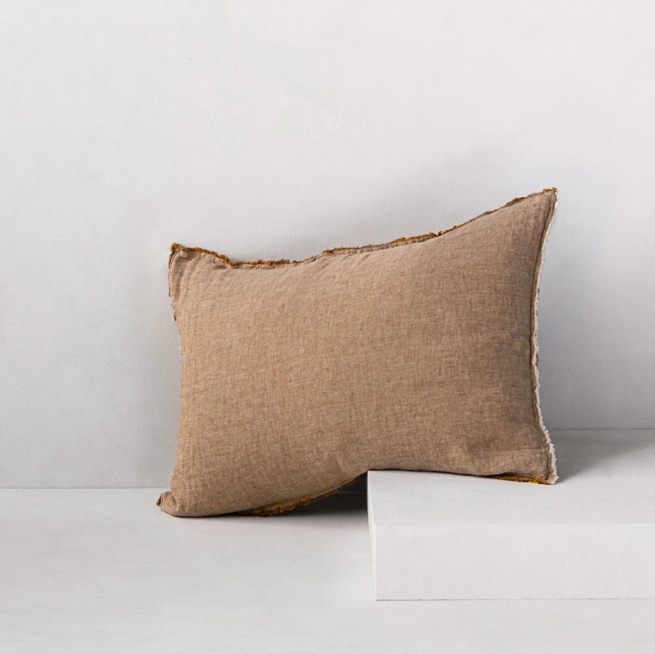 Hale Mercantile 'Flocca' Linen Standard Pillowcase