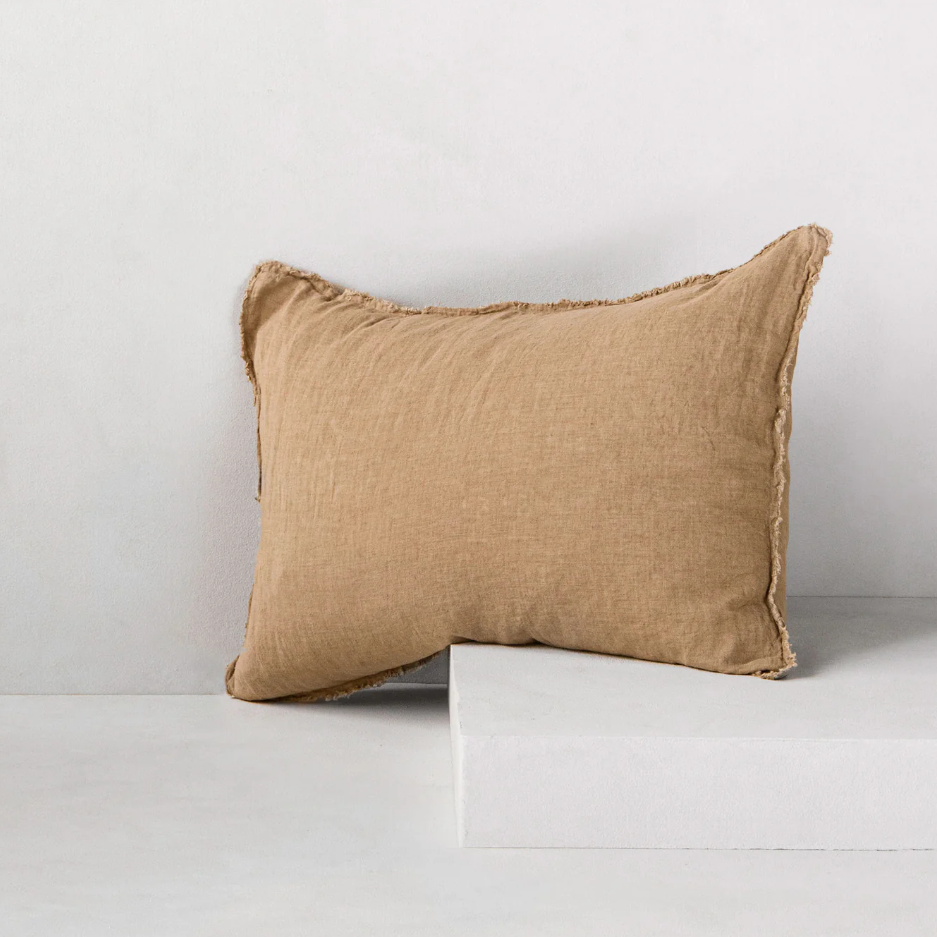 Hale Mercantile 'Flocca' Linen Standard Pillowcase