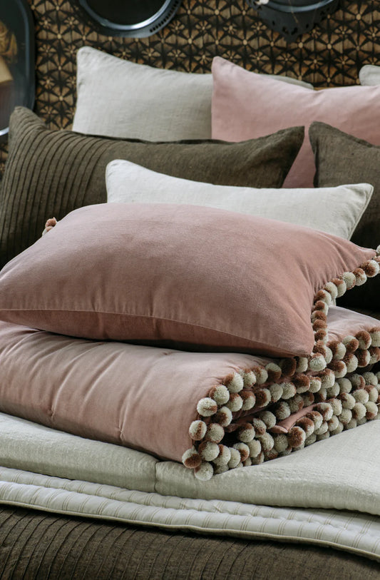 Bianca Lorenne 'Cerchio Pink Clay' Comforter