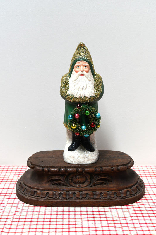 Emerald Belsnickle Santa Medium