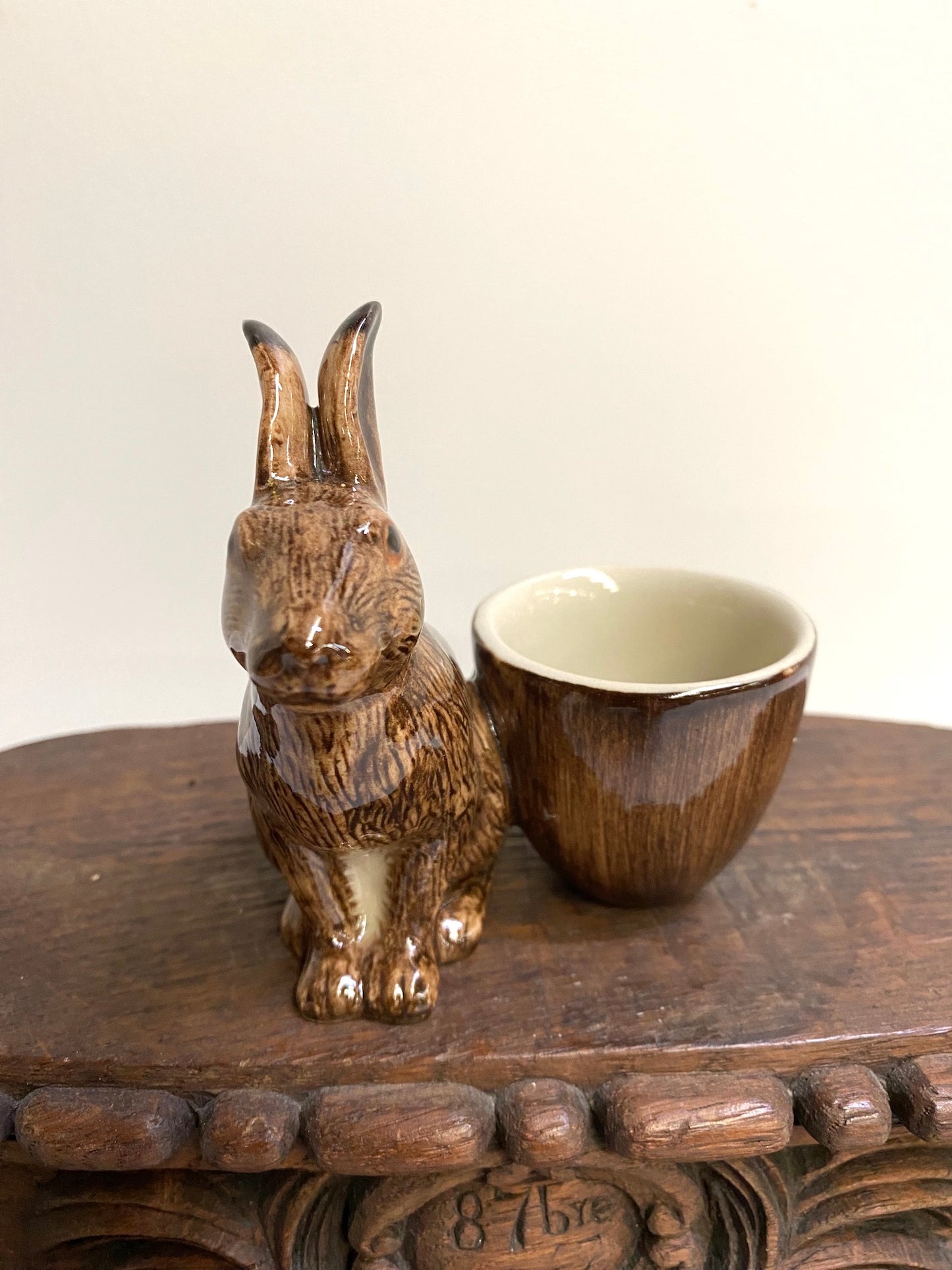 English Hare Egg Cup