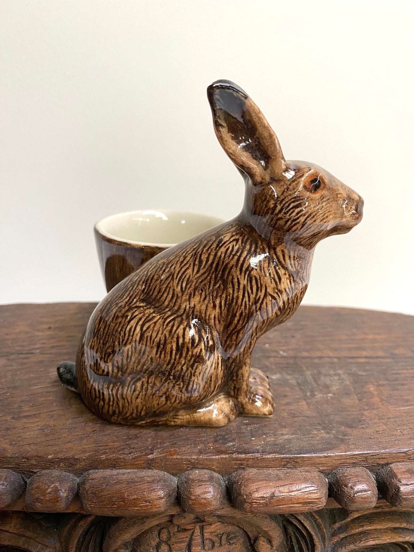 English Hare Egg Cup