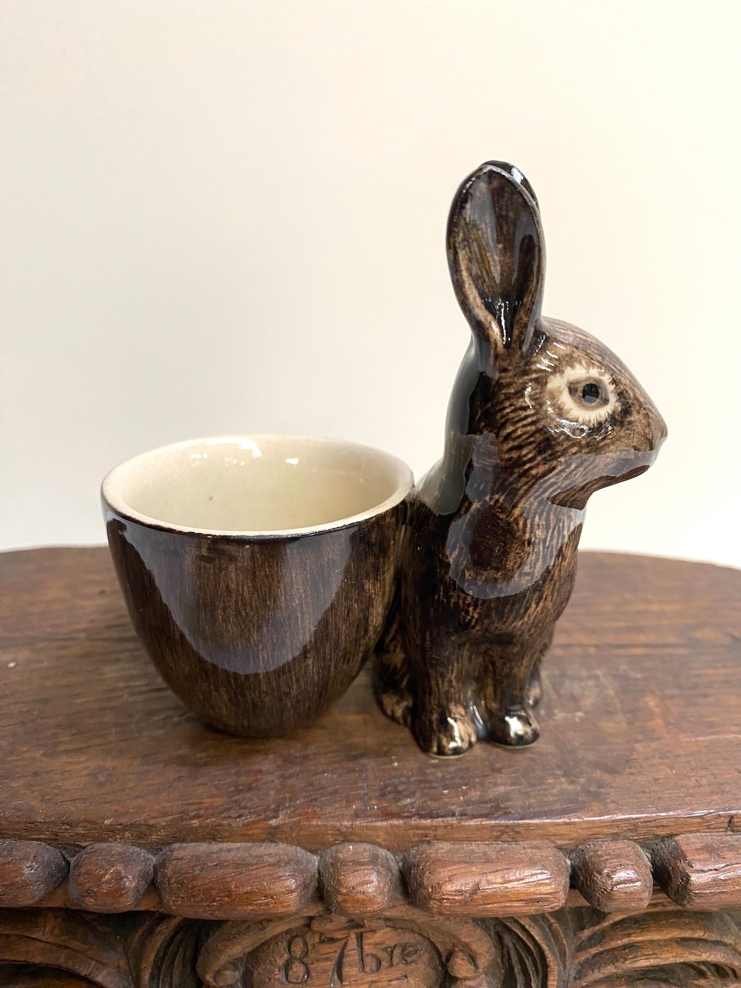 English Wild Rabbit Egg Cup