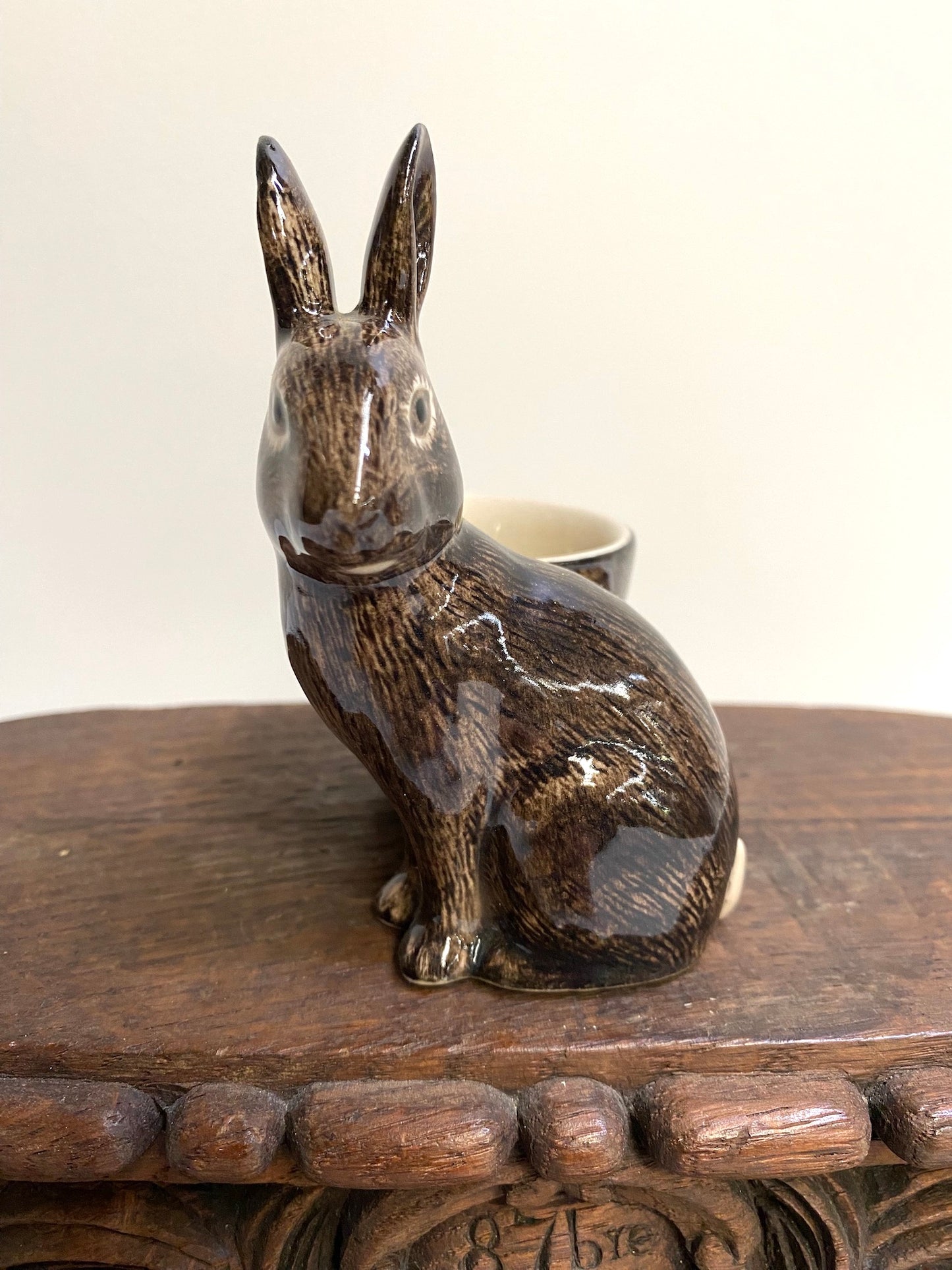 English Wild Rabbit Egg Cup