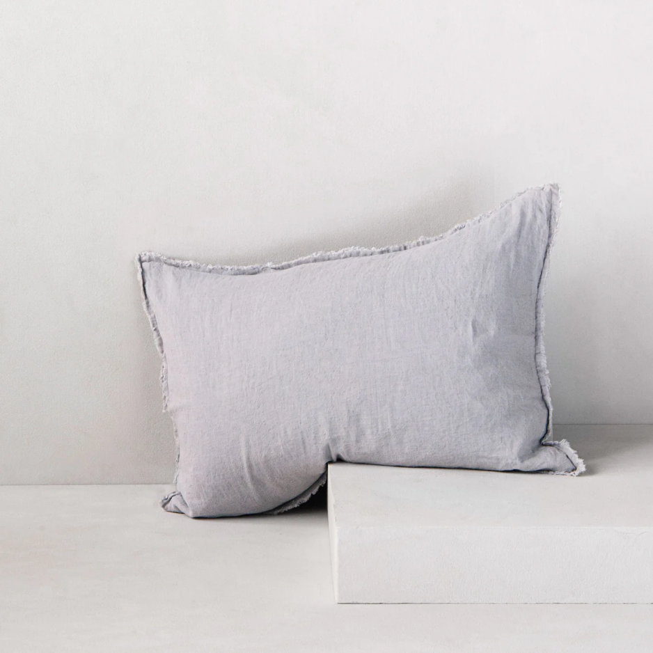 Hale Mercantile 'Flocca' Linen Standard Pillowcase