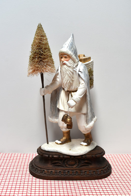 Frosted Metallics Santa