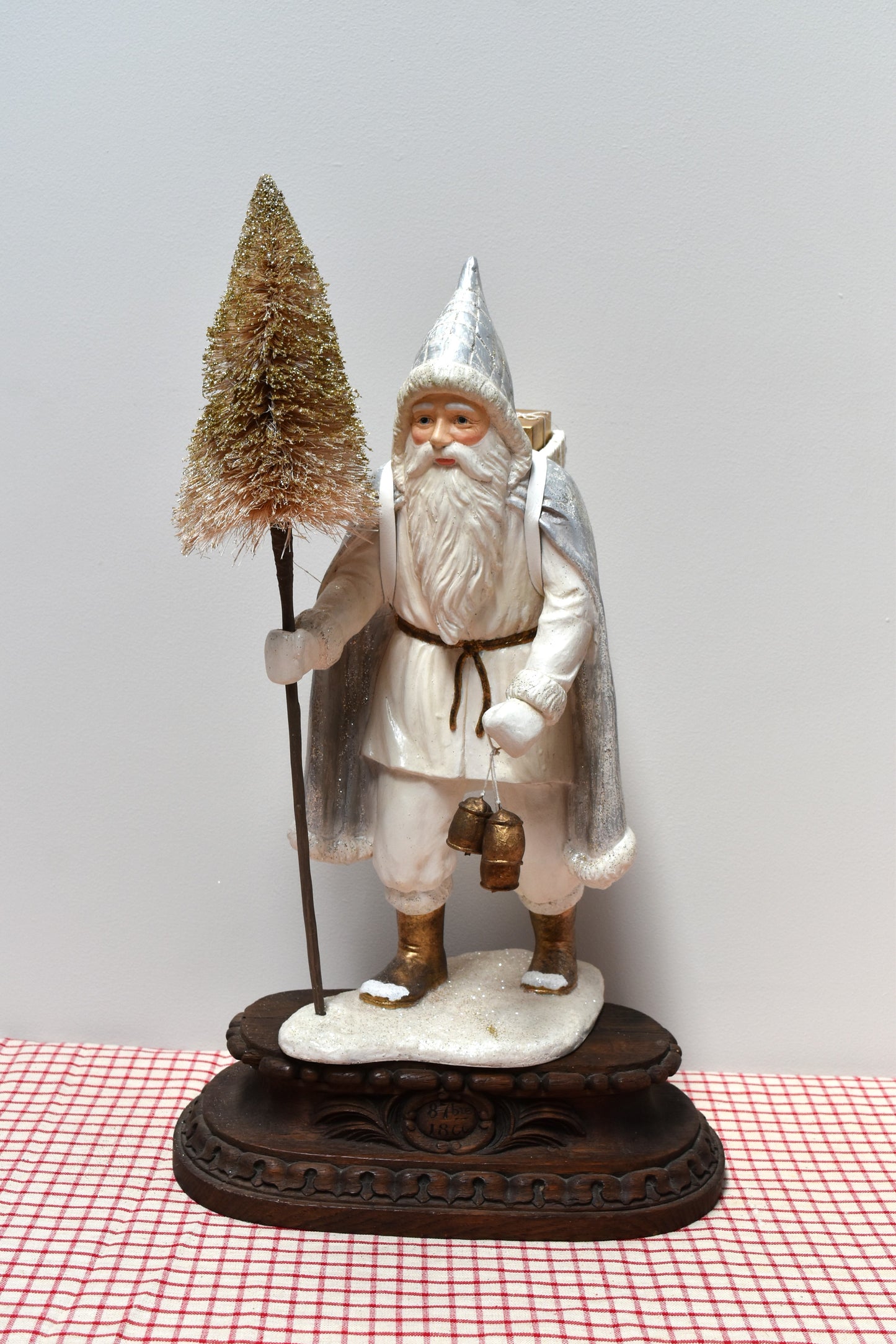 Frosted Metallics Santa