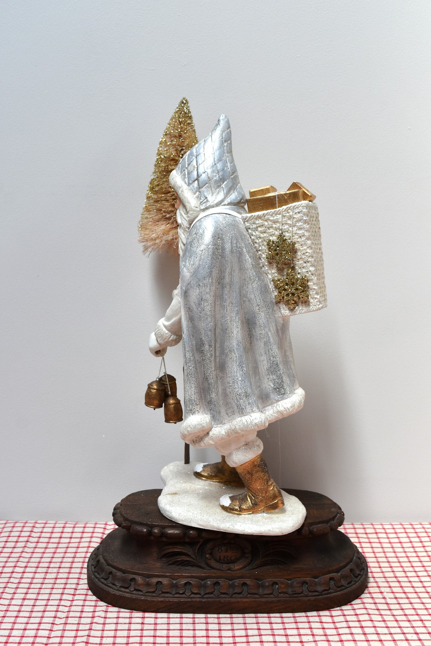 Frosted Metallics Santa