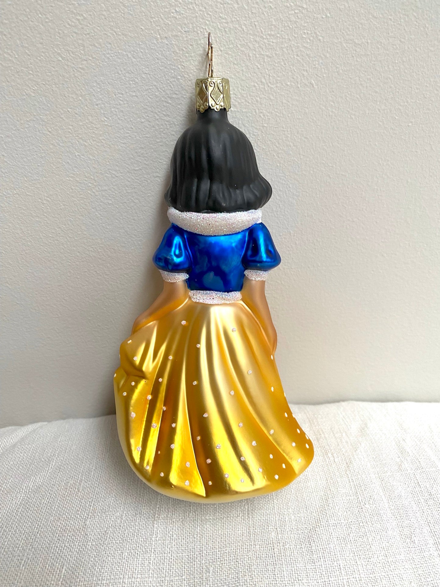 German Glass Christmas Ornament - Snow White