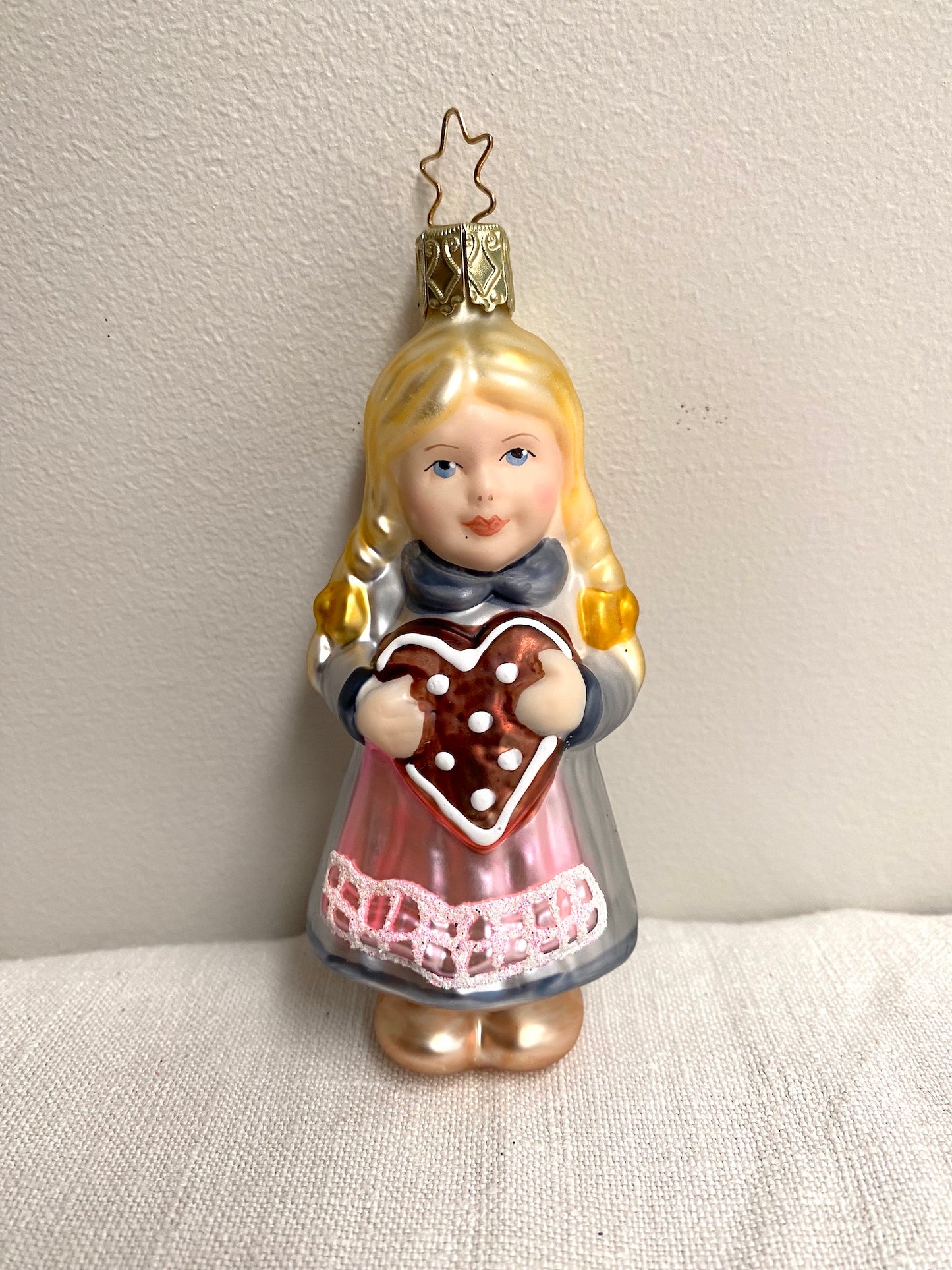 German Glass Christmas Ornament Set - Hansel & Gretel