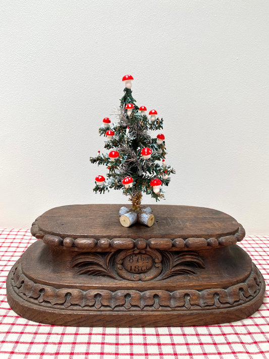 Mini Mushroom Tree - Nostalgic German Christmas Ornament