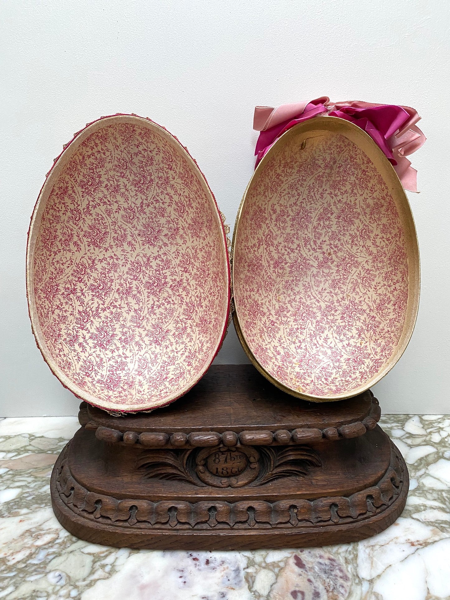 Vintage Extra-Large German Paper Egg Box