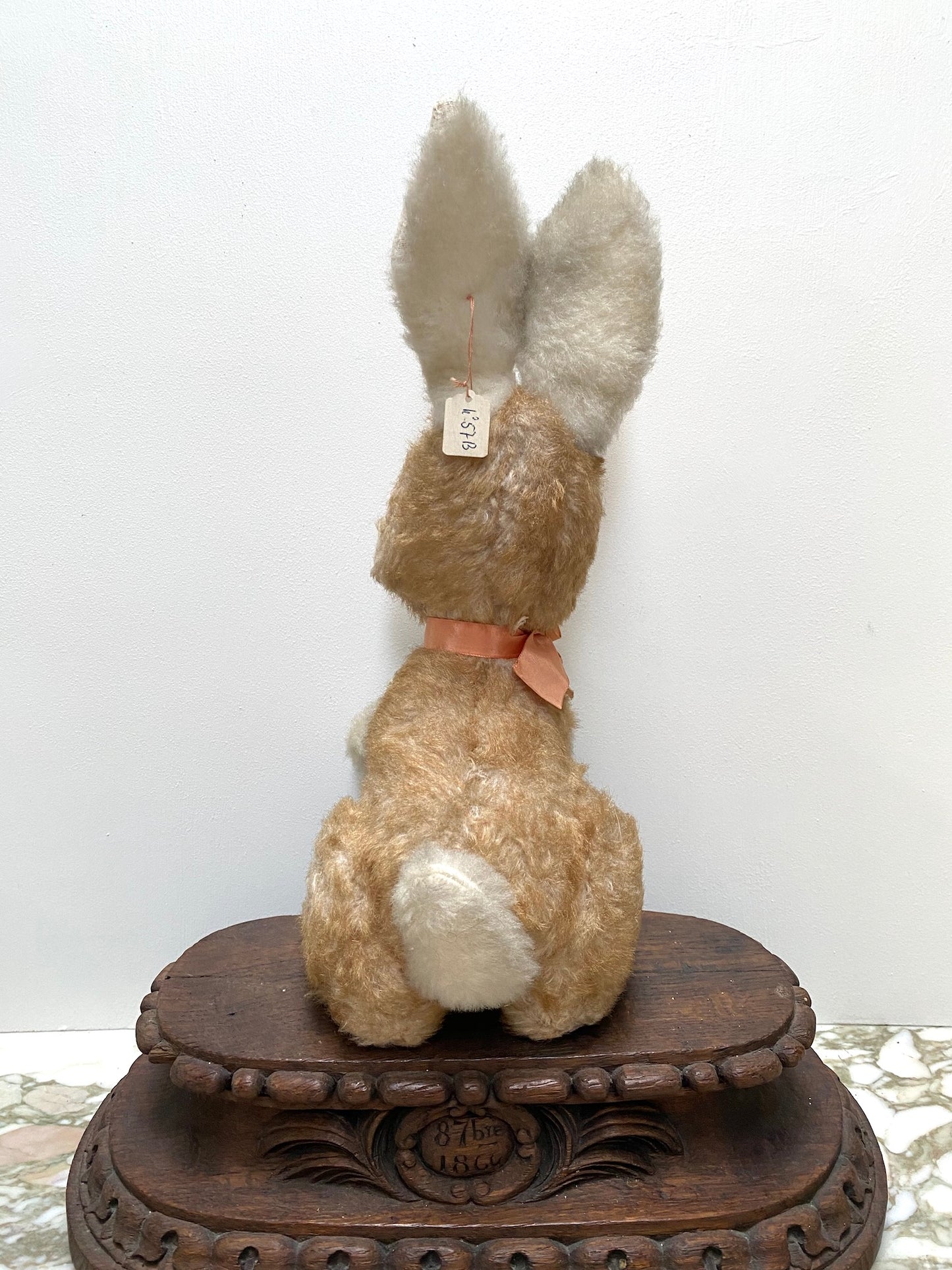 Vintage French Bunny Rabbit Soft Toy