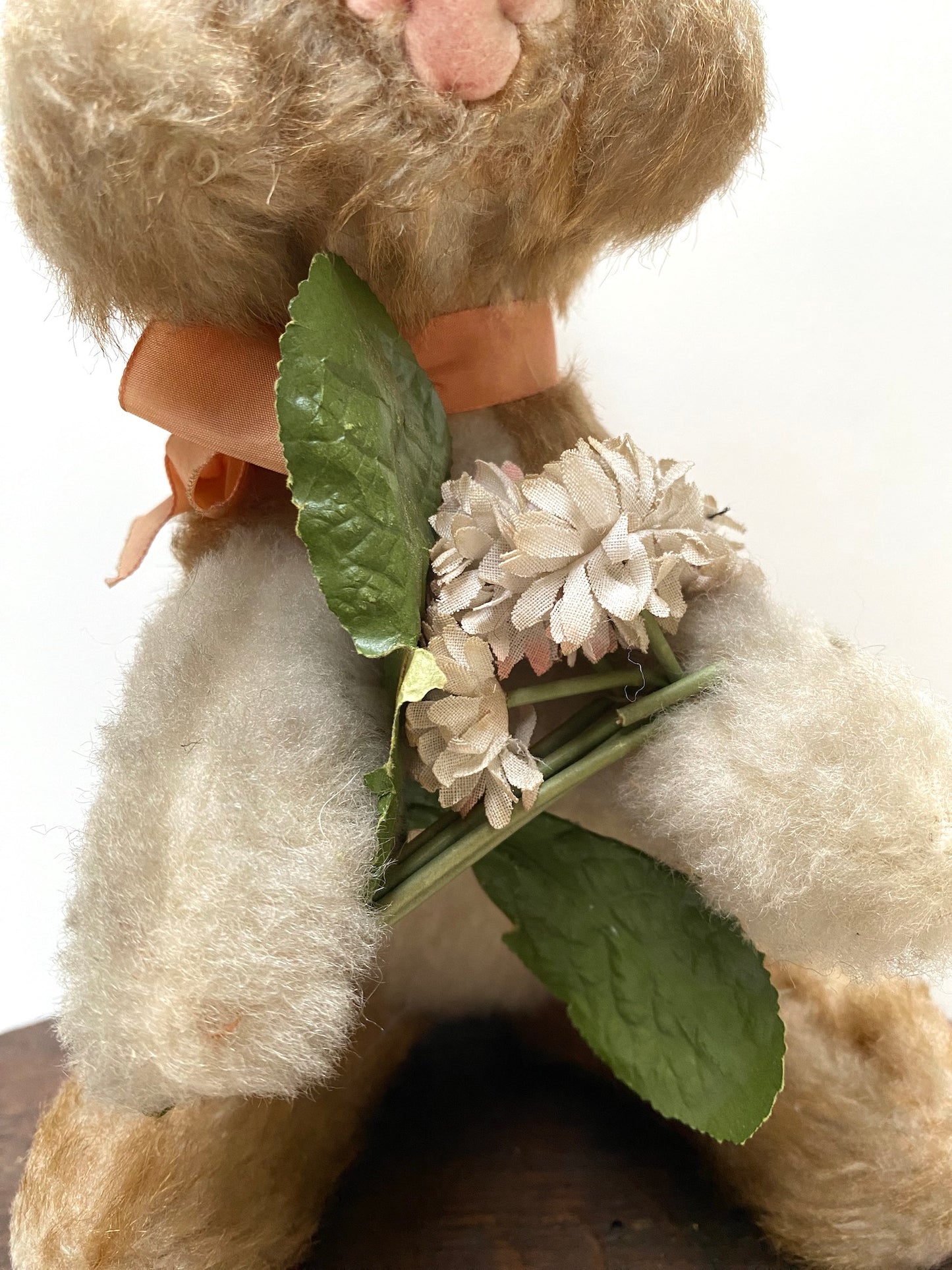 Vintage French Bunny Rabbit Soft Toy