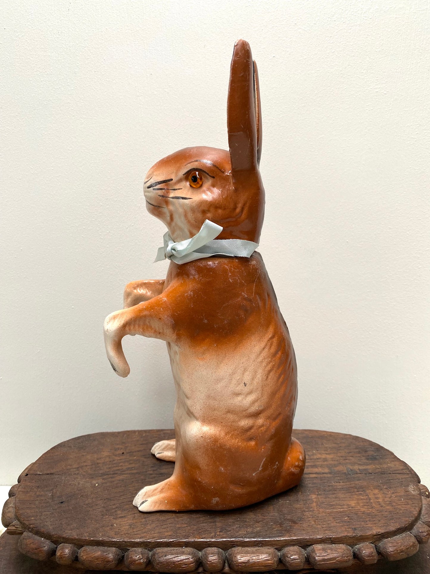 Antique German Standing Papier-Mache Rabbit